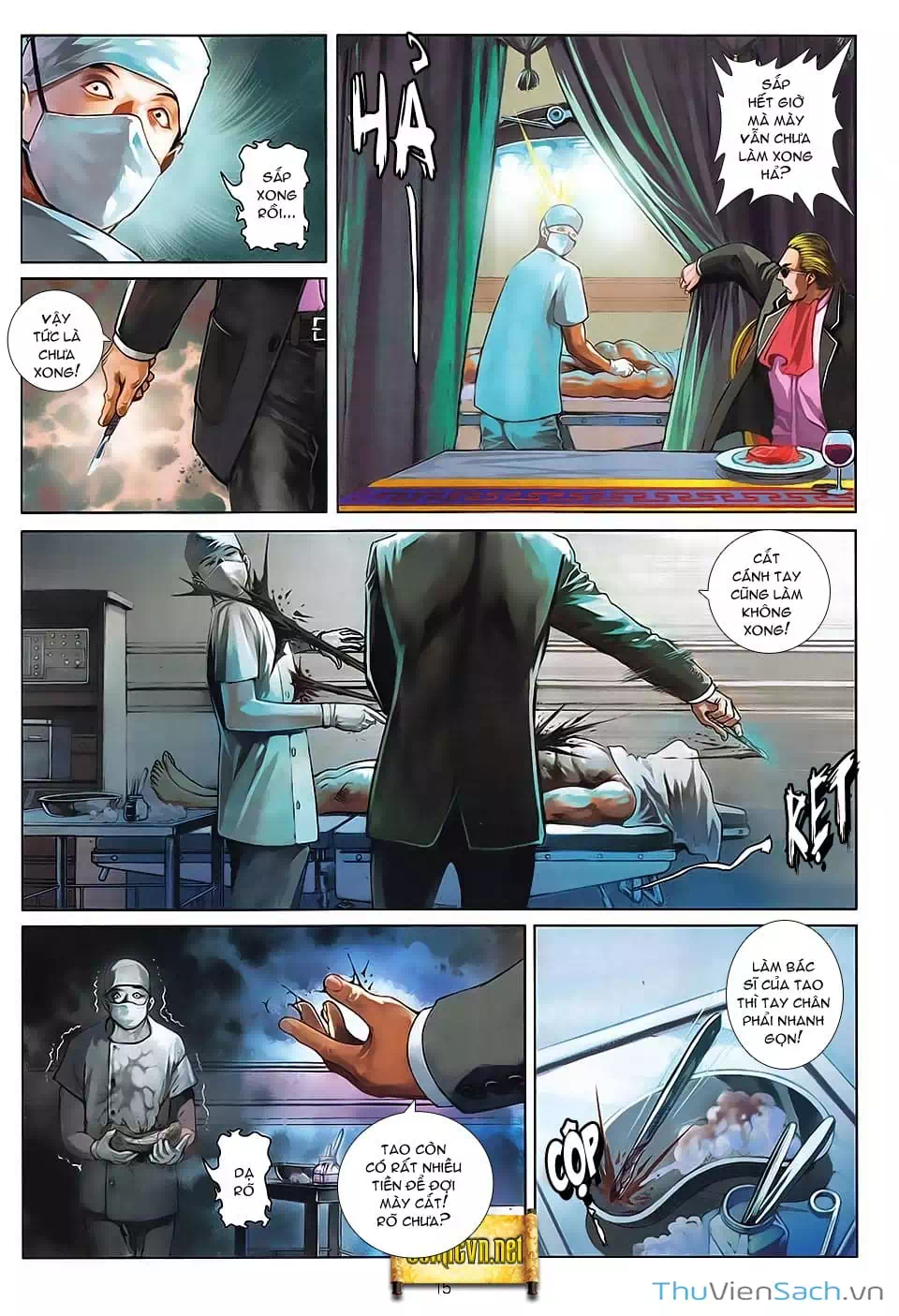 Truyện Tranh Cửu Long Thành Trại 2: Vây Thành trang 5