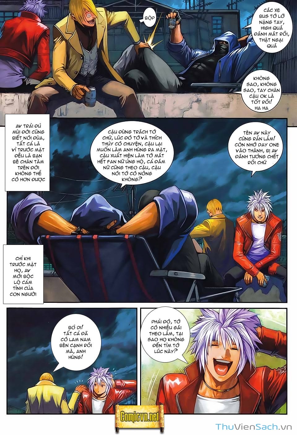 Truyện Tranh Cửu Long Thành Trại 2: Vây Thành trang 5