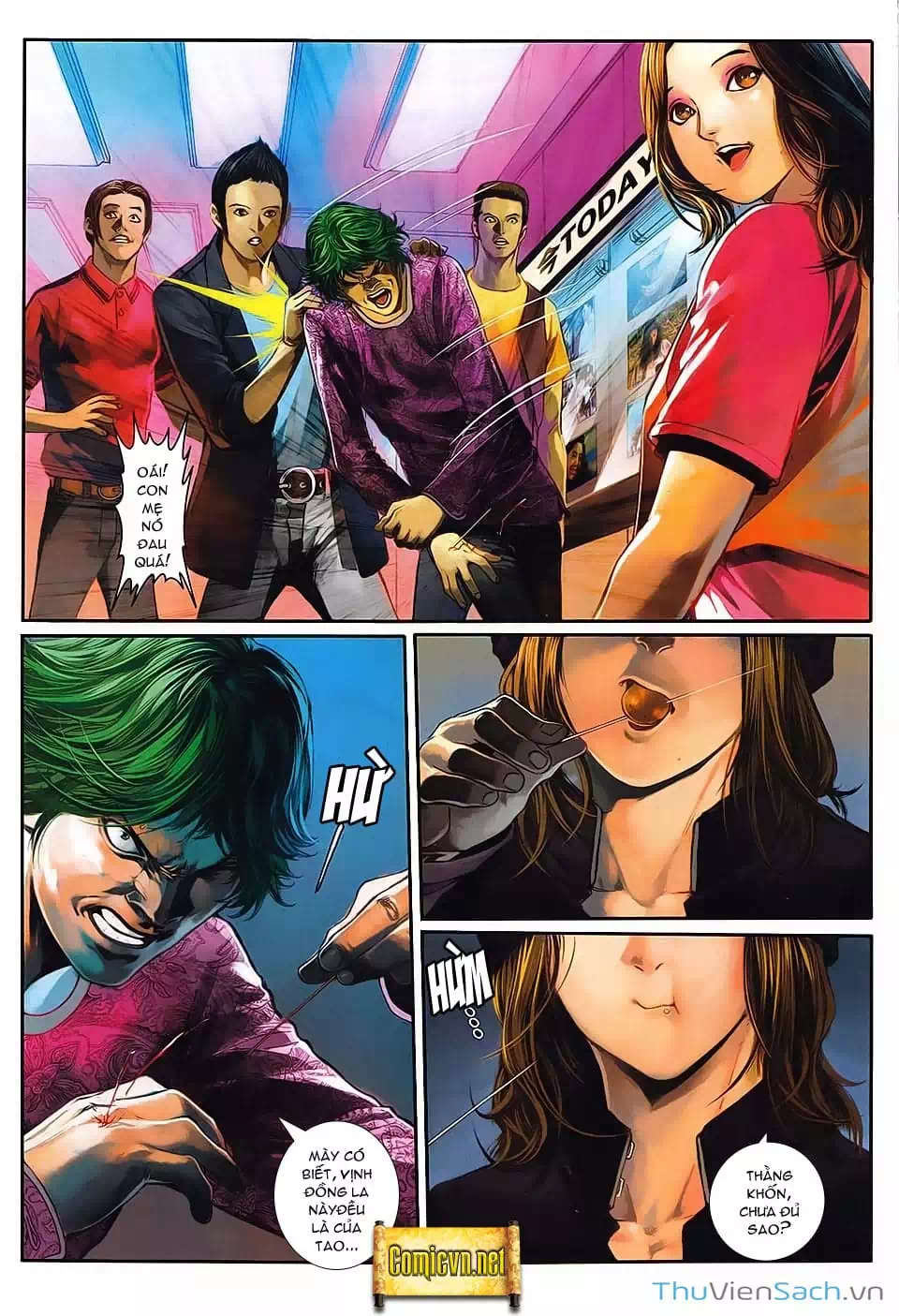 Truyện Tranh Cửu Long Thành Trại 2: Vây Thành trang 5