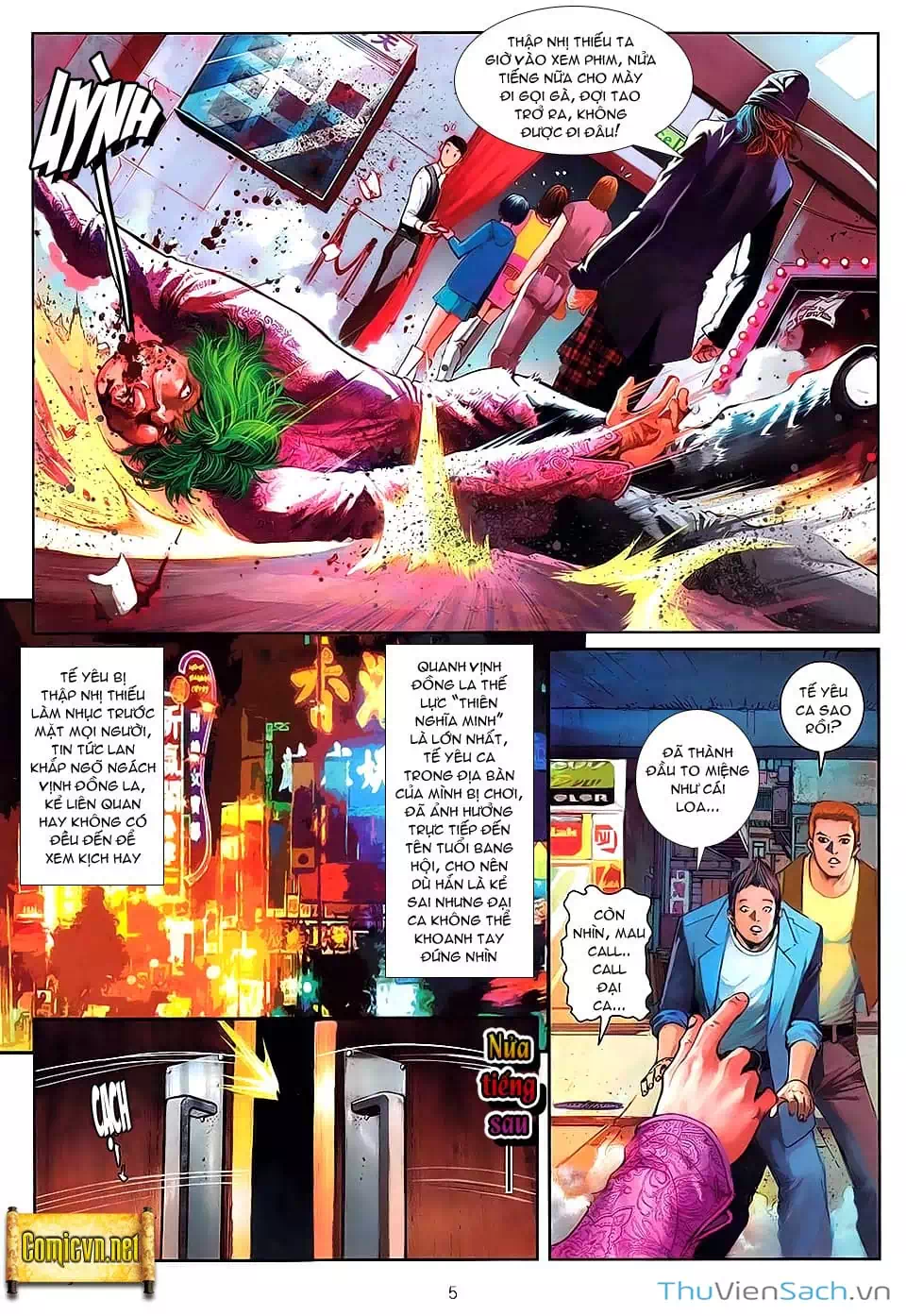 Truyện Tranh Cửu Long Thành Trại 2: Vây Thành trang 5