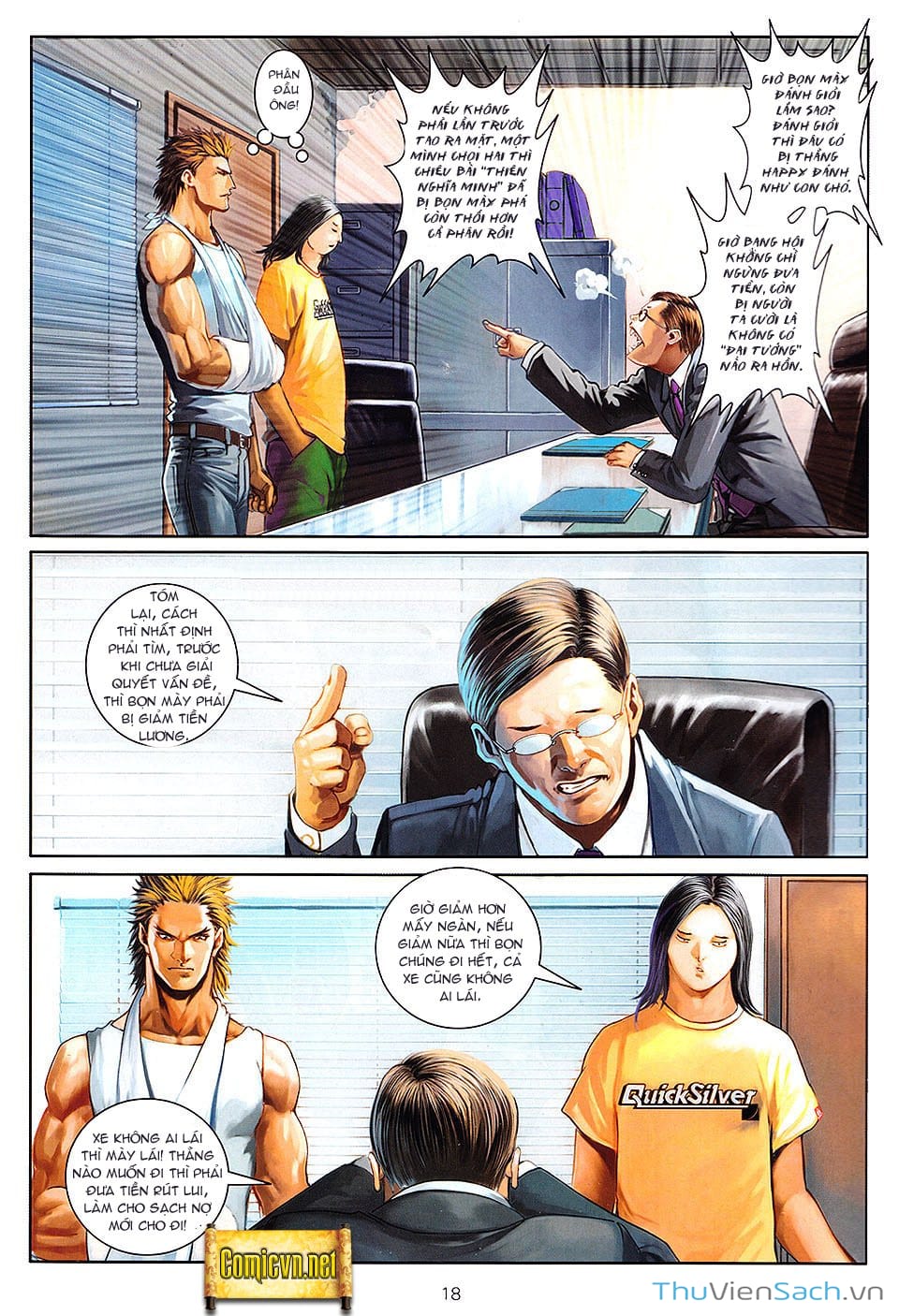 Truyện Tranh Cửu Long Thành Trại 2: Vây Thành trang 5