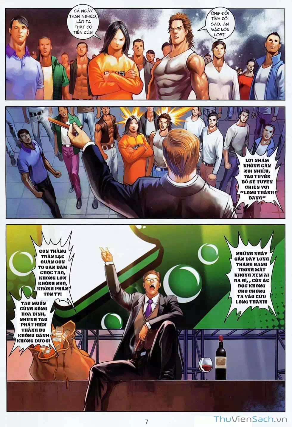 Truyện Tranh Cửu Long Thành Trại 2: Vây Thành trang 5