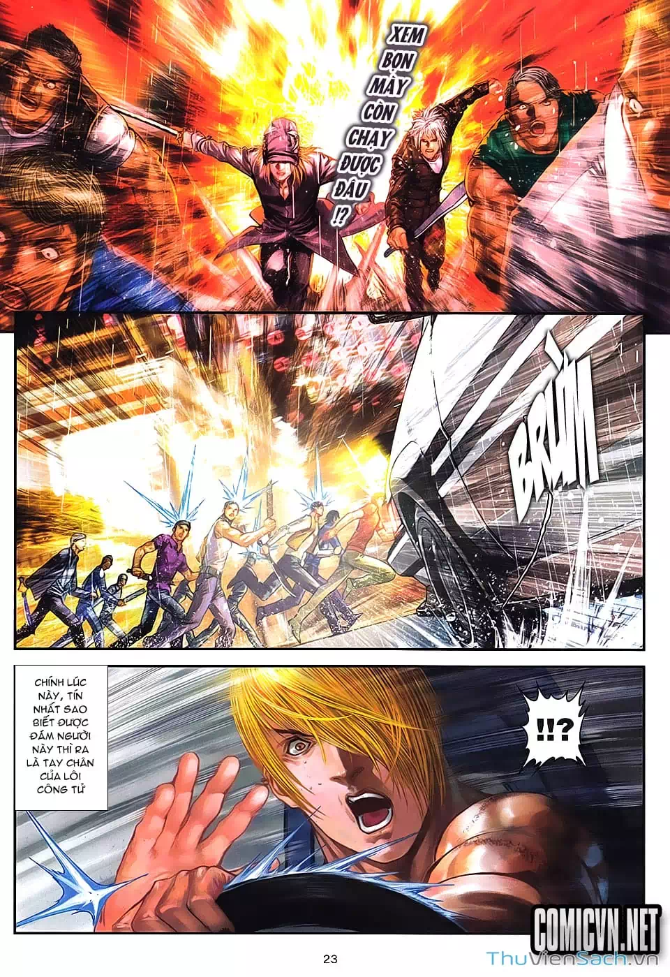 Truyện Tranh Cửu Long Thành Trại 2: Vây Thành trang 5