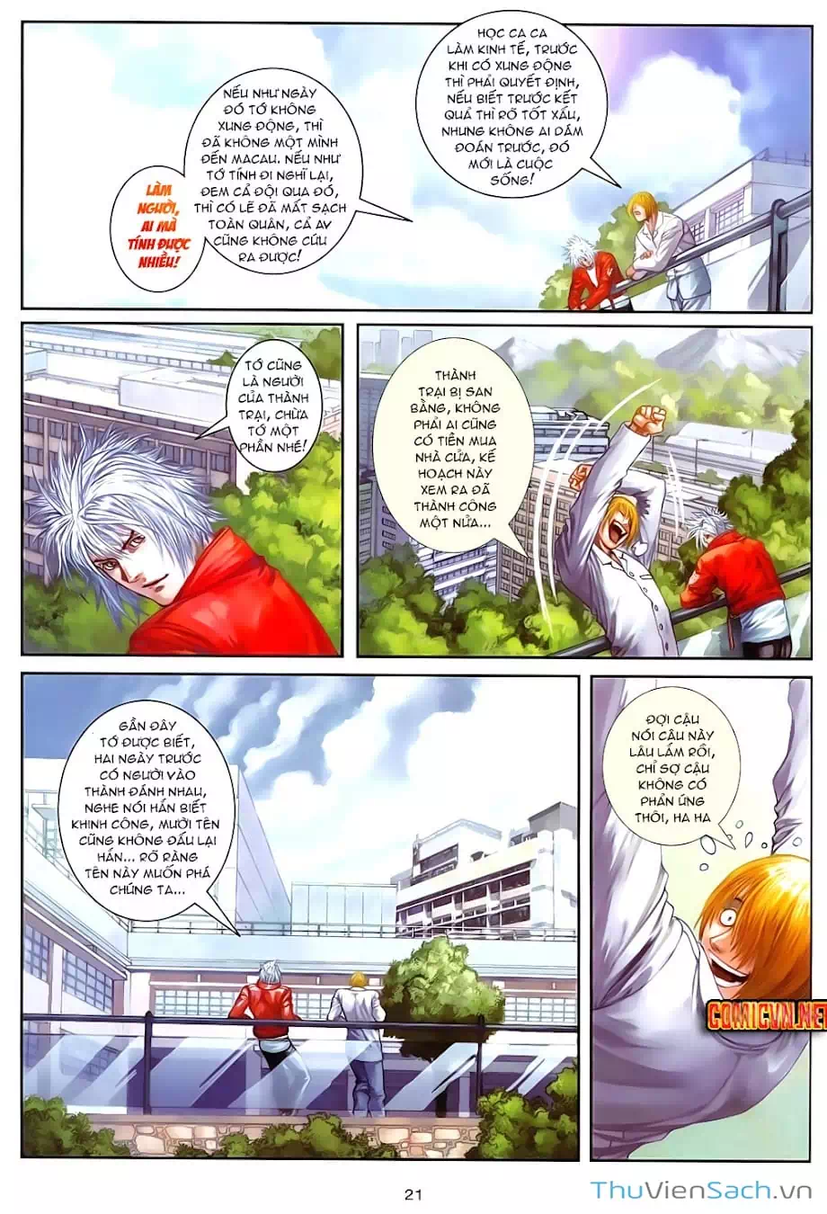 Truyện Tranh Cửu Long Thành Trại 2: Vây Thành trang 5