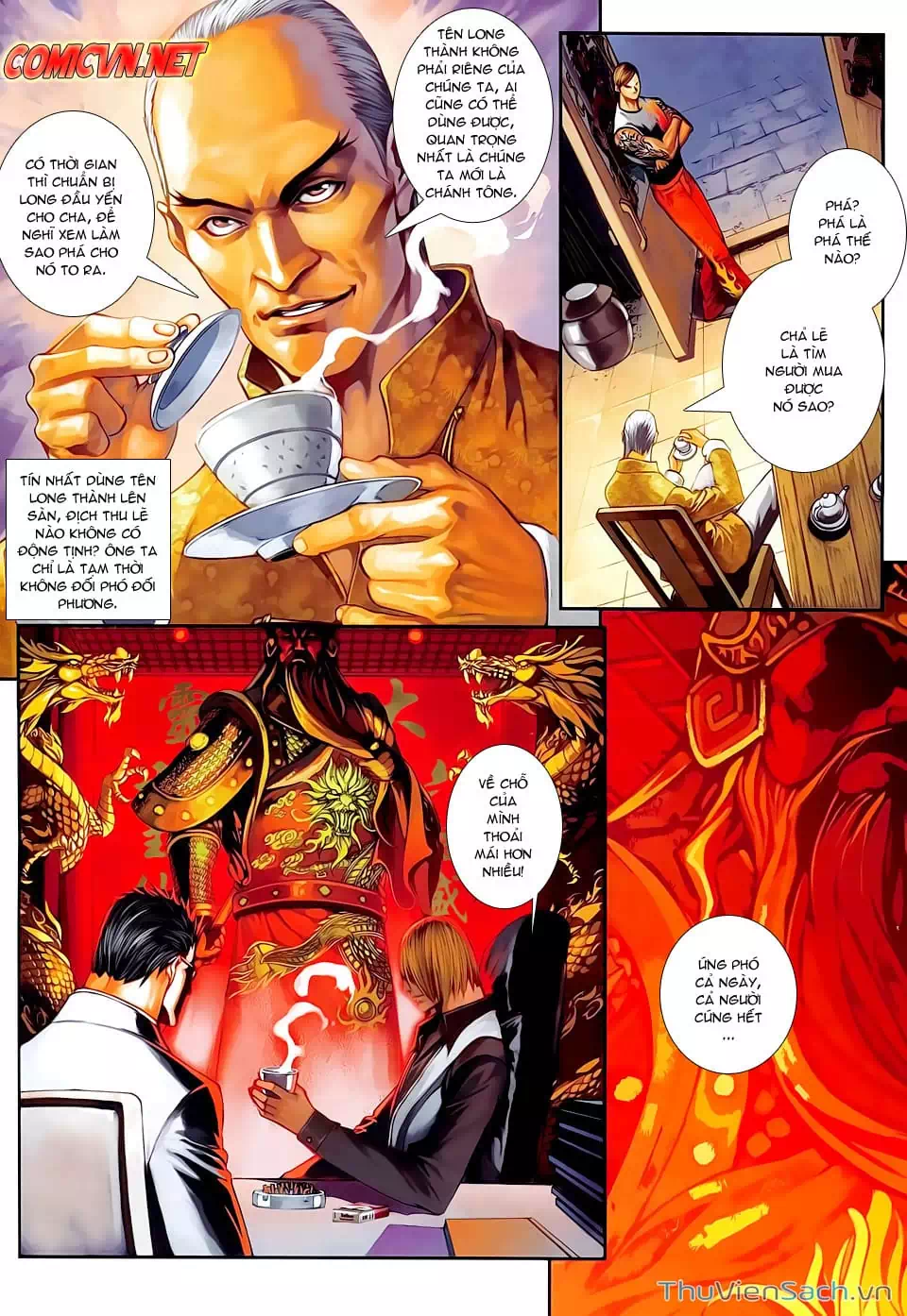 Truyện Tranh Cửu Long Thành Trại 2: Vây Thành trang 5