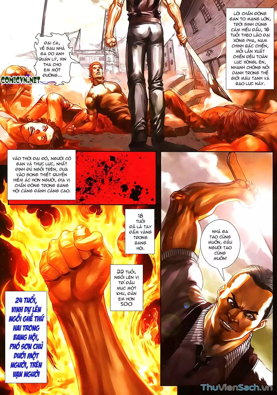 Truyện Tranh Cửu Long Thành Trại 2: Vây Thành trang 5