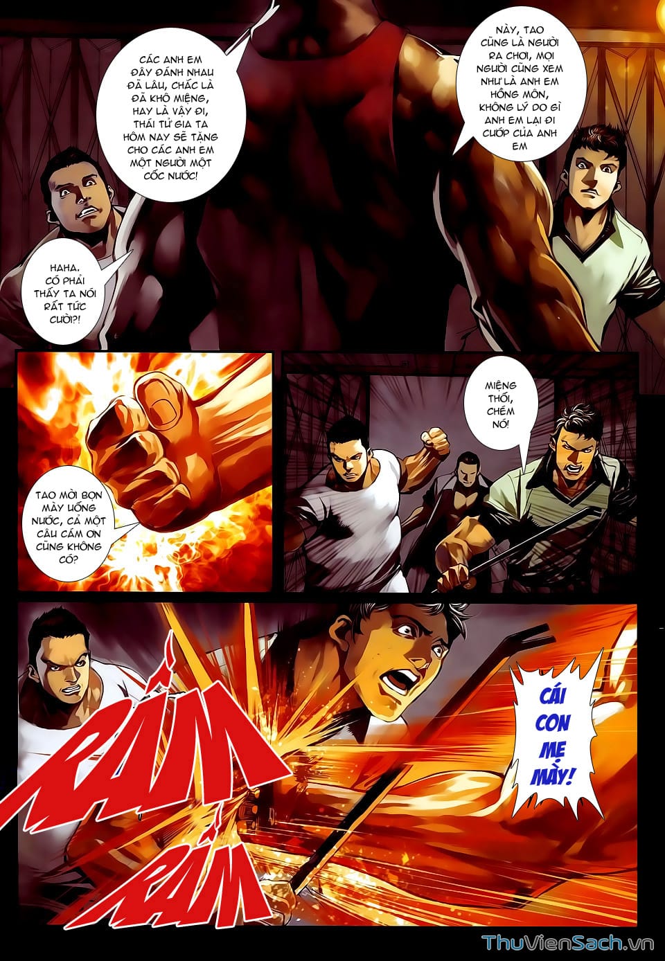 Truyện Tranh Cửu Long Thành Trại 2: Vây Thành trang 5