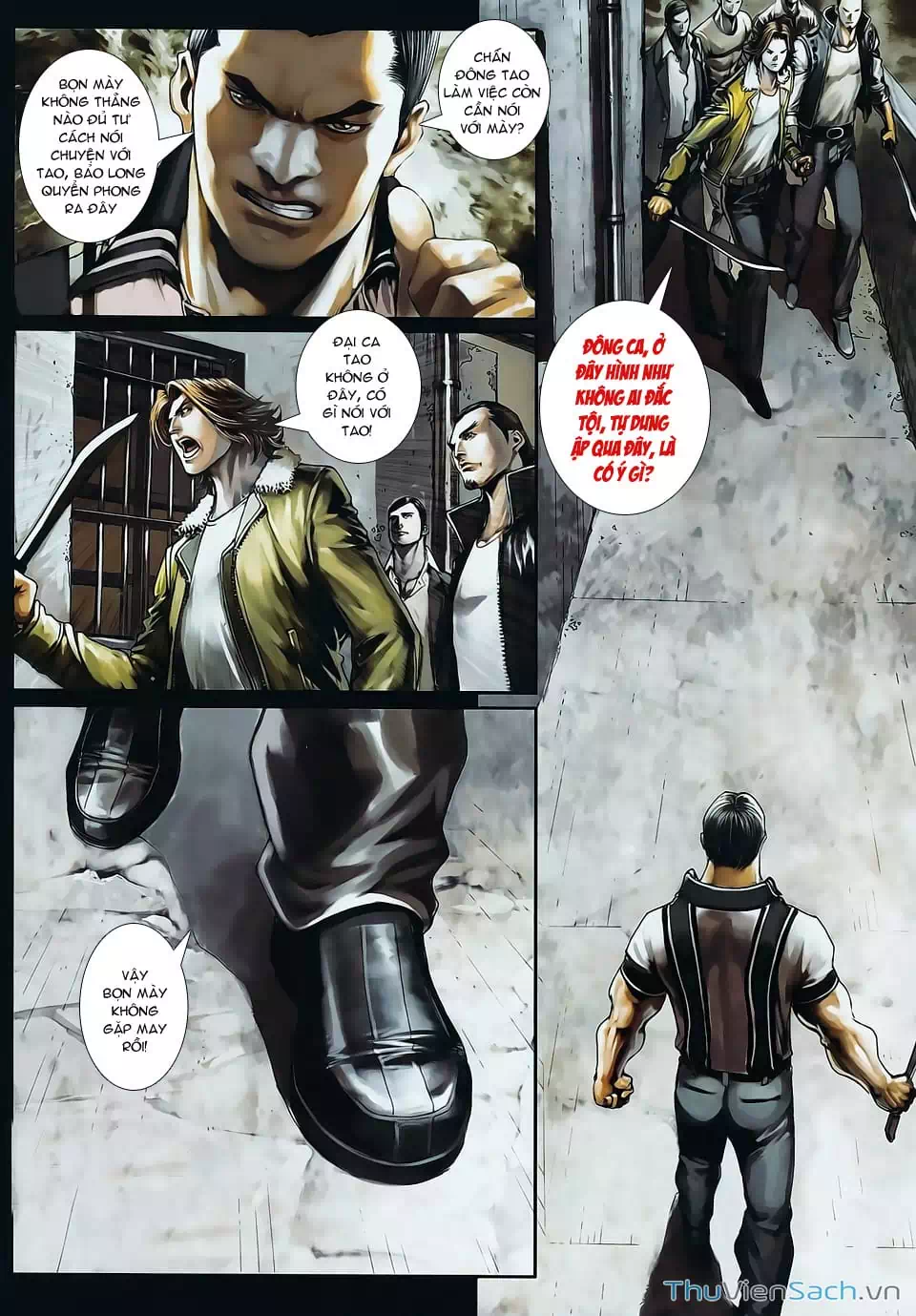 Truyện Tranh Cửu Long Thành Trại 2: Vây Thành trang 5