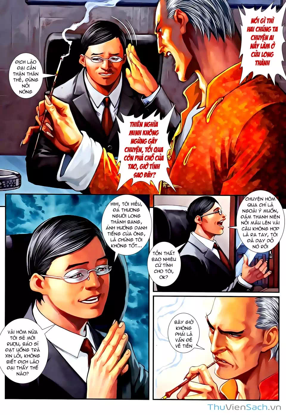 Truyện Tranh Cửu Long Thành Trại 2: Vây Thành trang 5