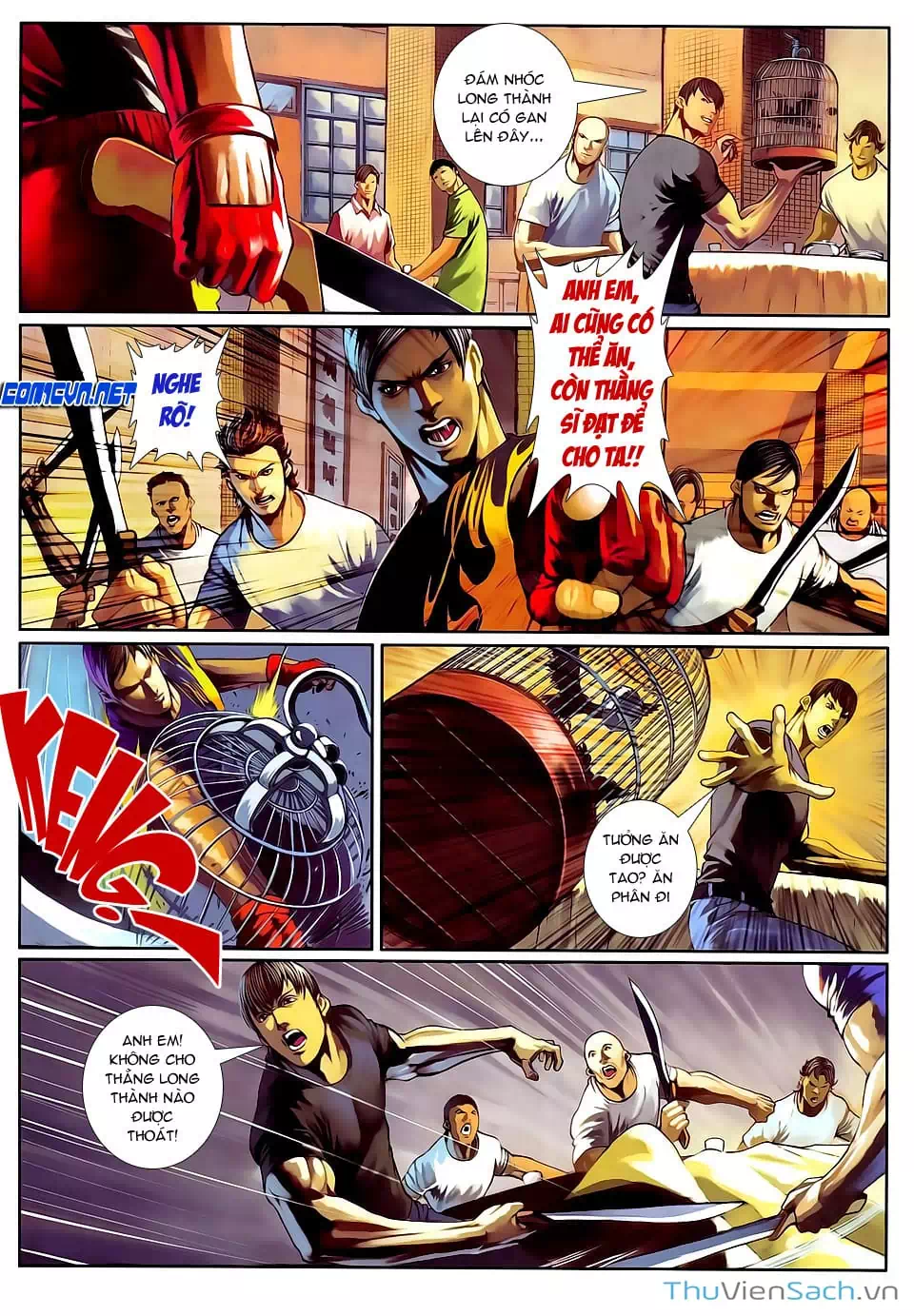Truyện Tranh Cửu Long Thành Trại 2: Vây Thành trang 5