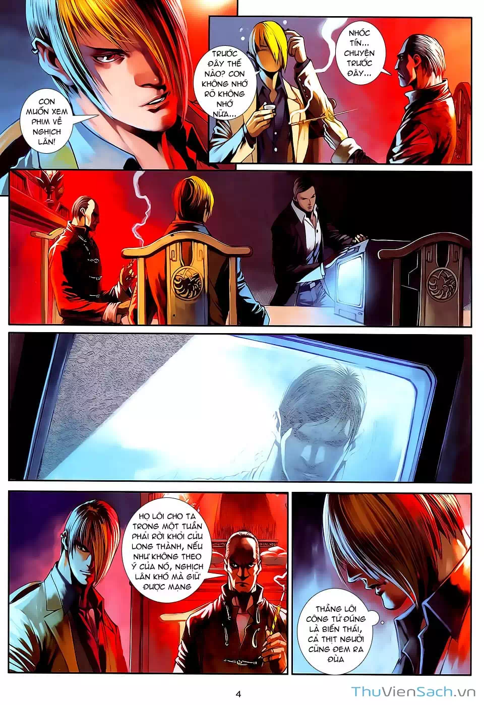 Truyện Tranh Cửu Long Thành Trại 2: Vây Thành trang 5