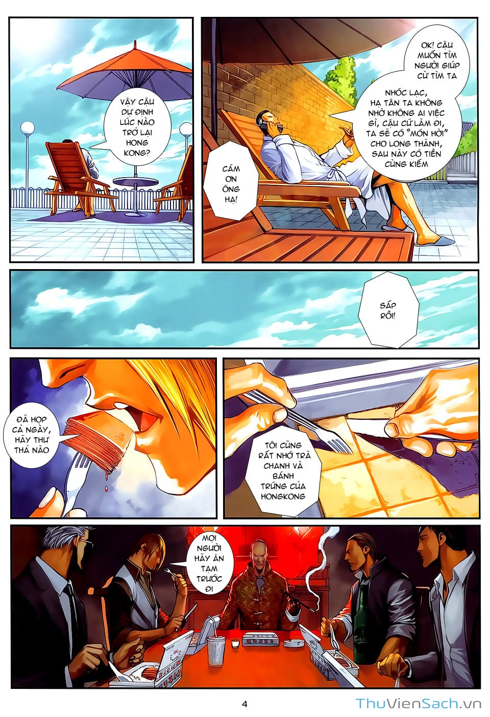 Truyện Tranh Cửu Long Thành Trại 2: Vây Thành trang 5