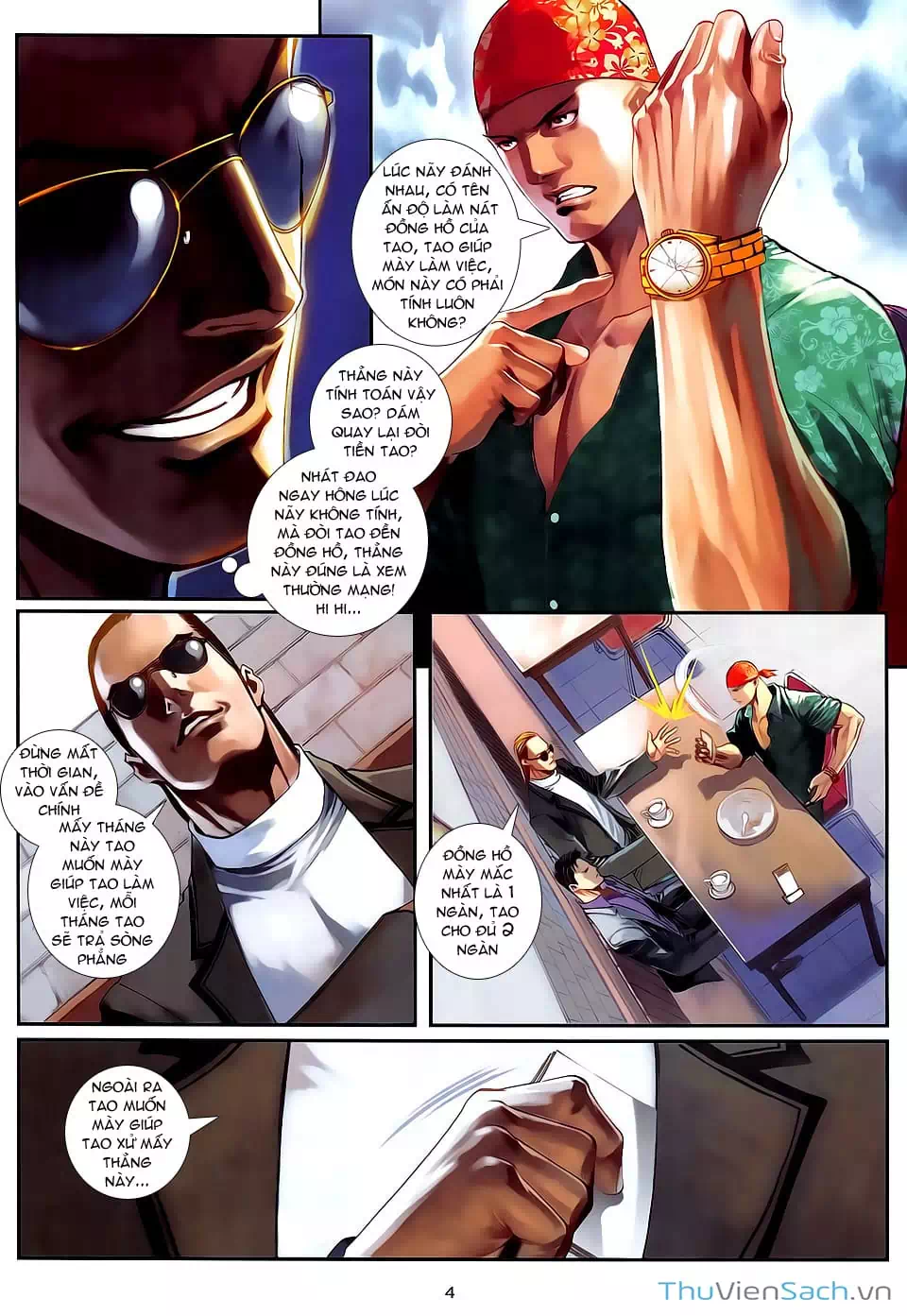 Truyện Tranh Cửu Long Thành Trại 2: Vây Thành trang 5