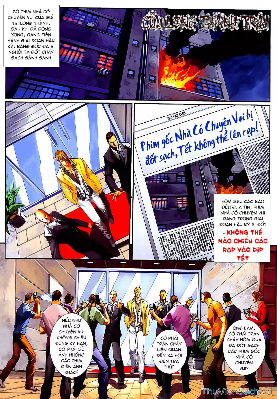 Truyện Tranh Cửu Long Thành Trại 2: Vây Thành trang 5