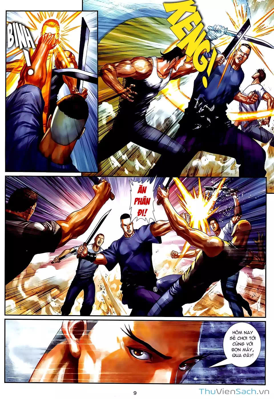 Truyện Tranh Cửu Long Thành Trại 2: Vây Thành trang 5