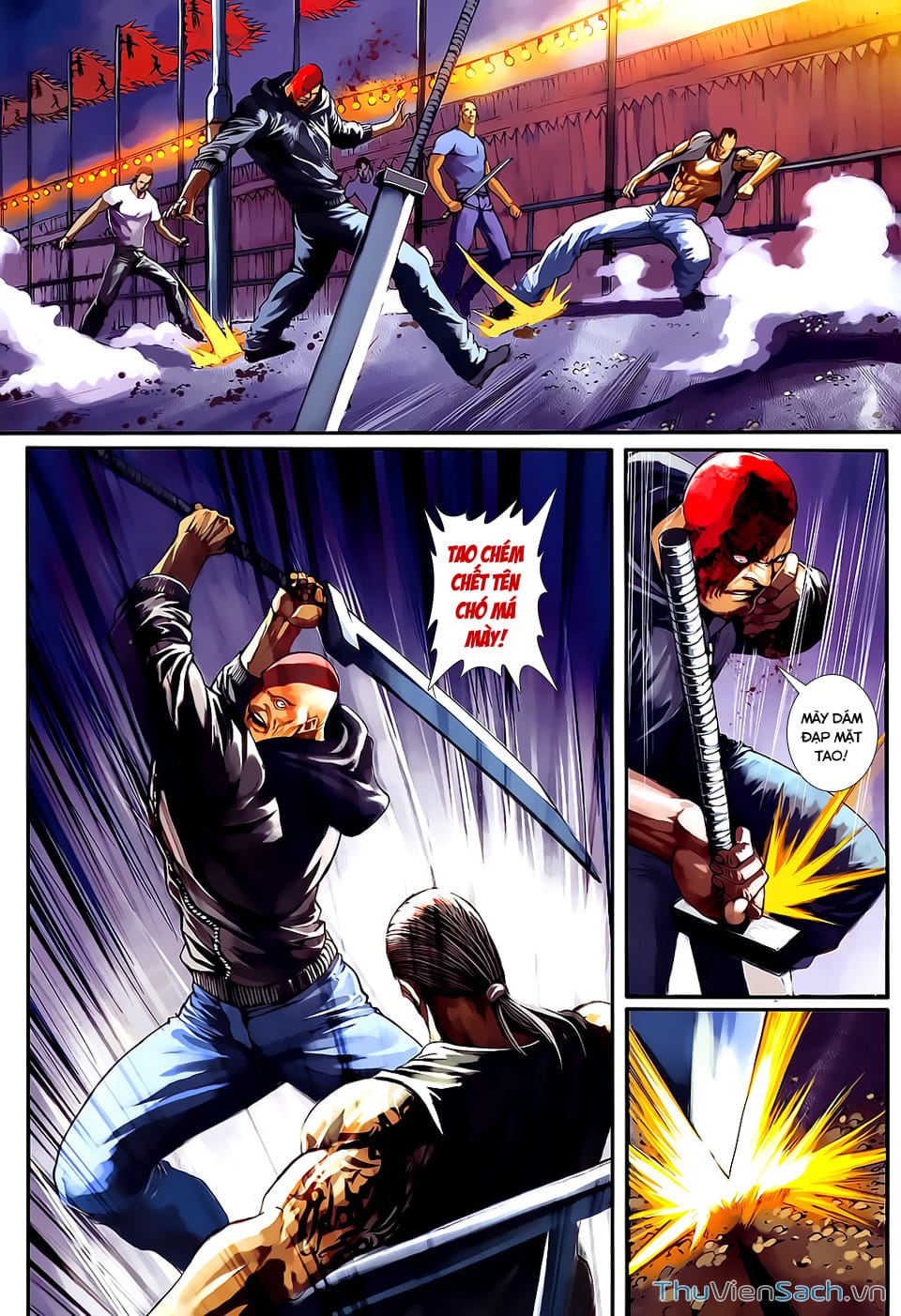 Truyện Tranh Cửu Long Thành Trại 2: Vây Thành trang 5