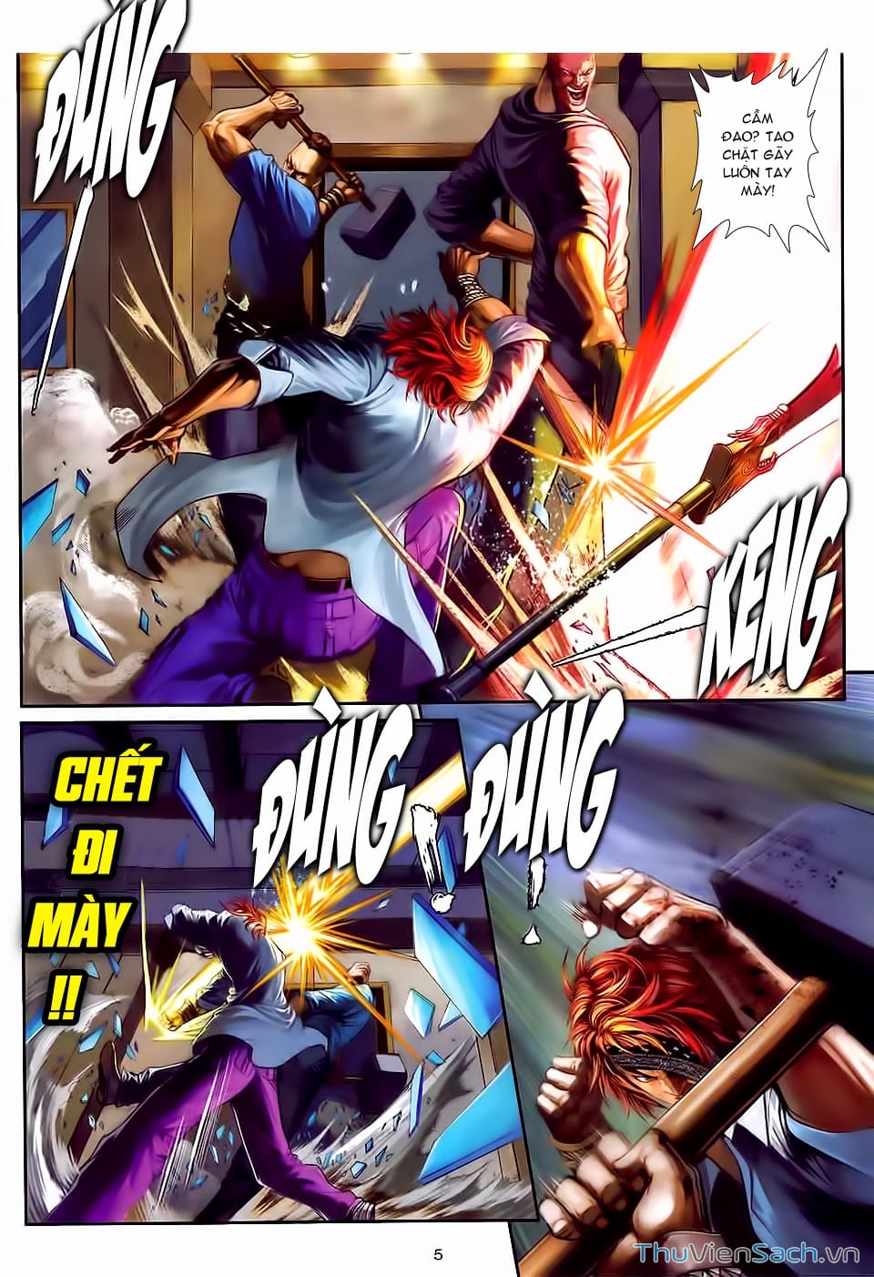 Truyện Tranh Cửu Long Thành Trại 2: Vây Thành trang 5