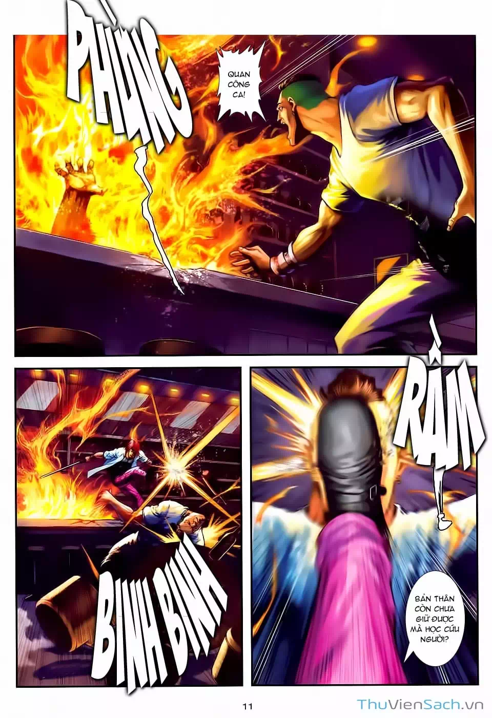 Truyện Tranh Cửu Long Thành Trại 2: Vây Thành trang 5