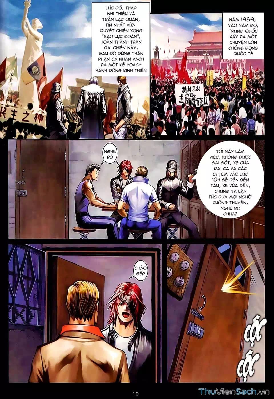 Truyện Tranh Cửu Long Thành Trại 2: Vây Thành trang 5