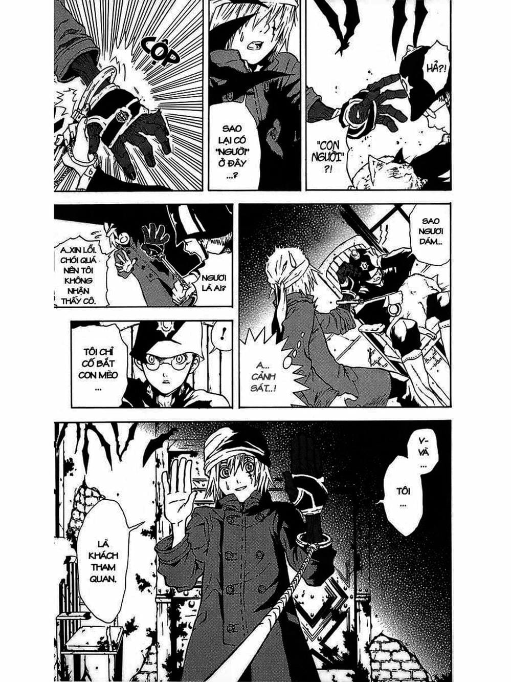 Truyện Tranh Quái Vật Sinh Ra Từ Linh Hồn Chết Chóc - D. Gray-Man trang 8