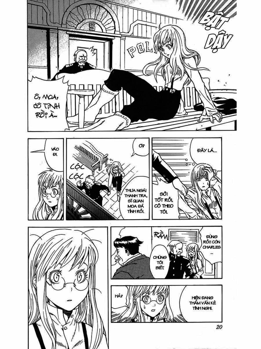 Truyện Tranh Quái Vật Sinh Ra Từ Linh Hồn Chết Chóc - D. Gray-Man trang 8