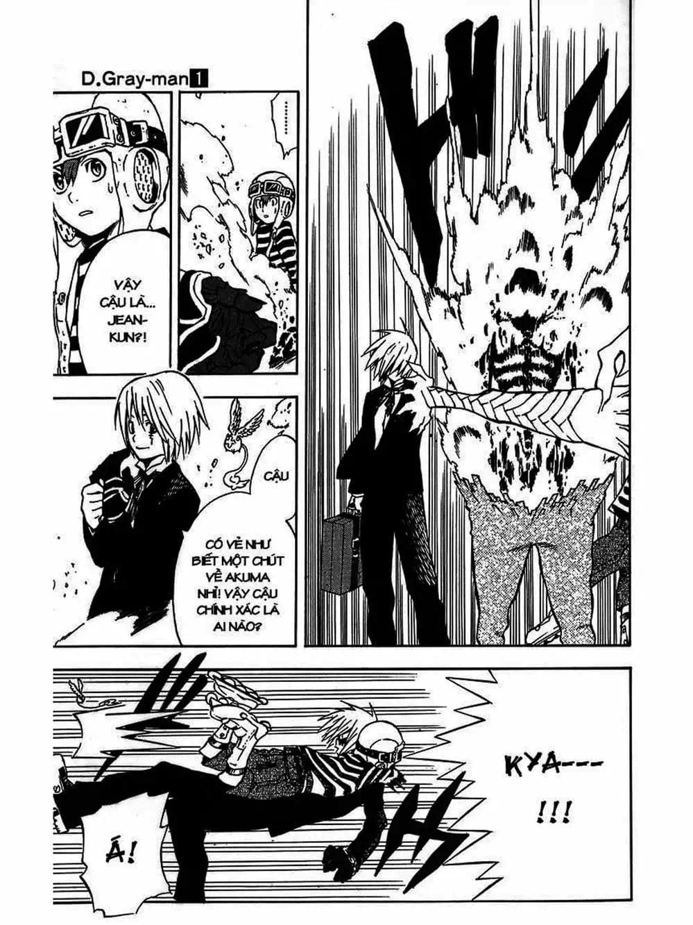 Truyện Tranh Quái Vật Sinh Ra Từ Linh Hồn Chết Chóc - D. Gray-Man trang 8