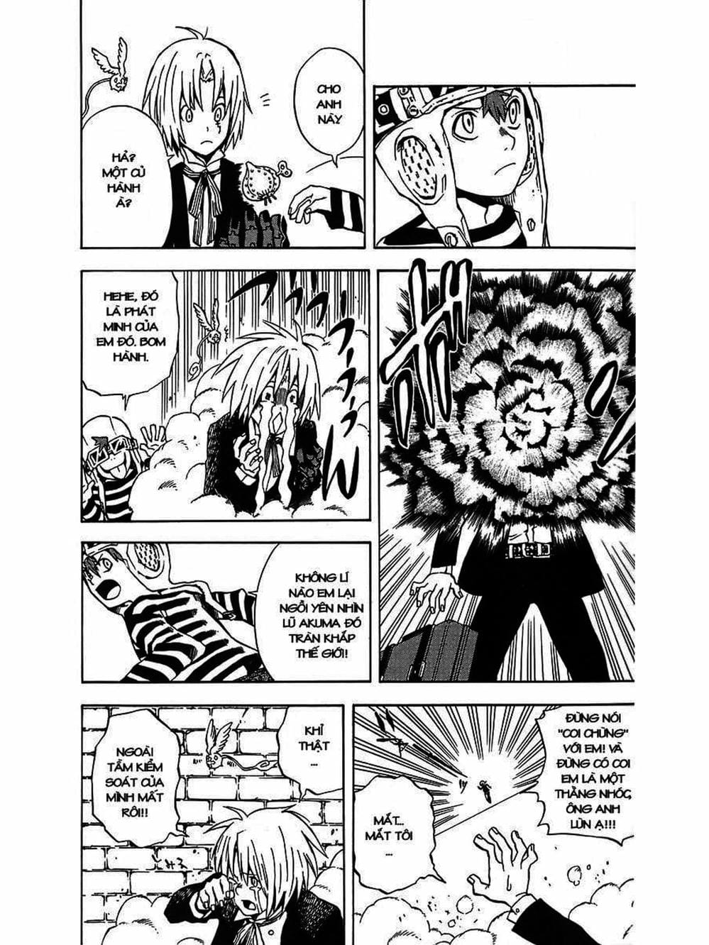 Truyện Tranh Quái Vật Sinh Ra Từ Linh Hồn Chết Chóc - D. Gray-Man trang 8