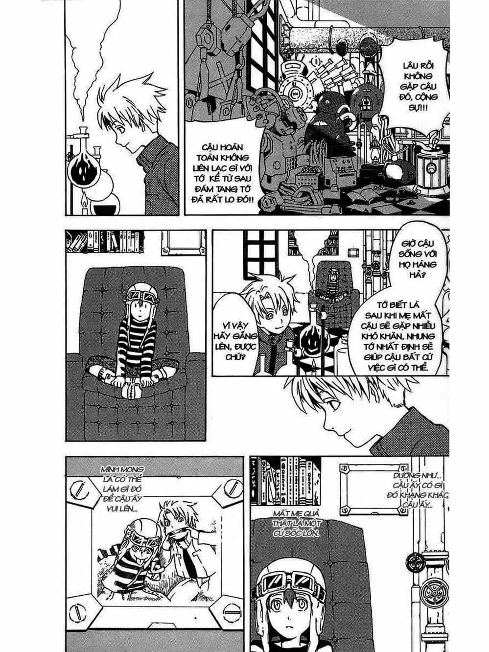 Truyện Tranh Quái Vật Sinh Ra Từ Linh Hồn Chết Chóc - D. Gray-Man trang 8