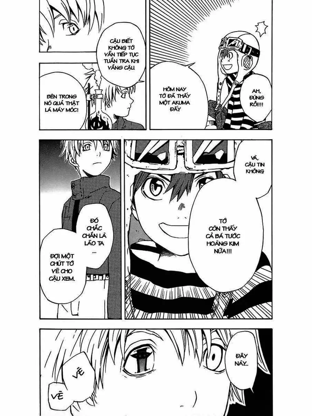 Truyện Tranh Quái Vật Sinh Ra Từ Linh Hồn Chết Chóc - D. Gray-Man trang 8