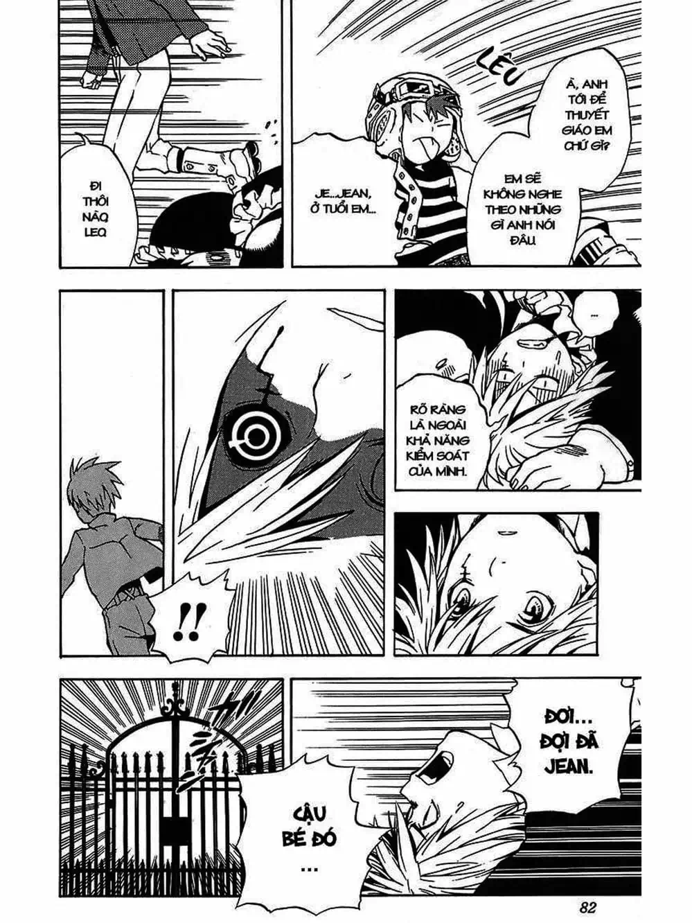 Truyện Tranh Quái Vật Sinh Ra Từ Linh Hồn Chết Chóc - D. Gray-Man trang 8