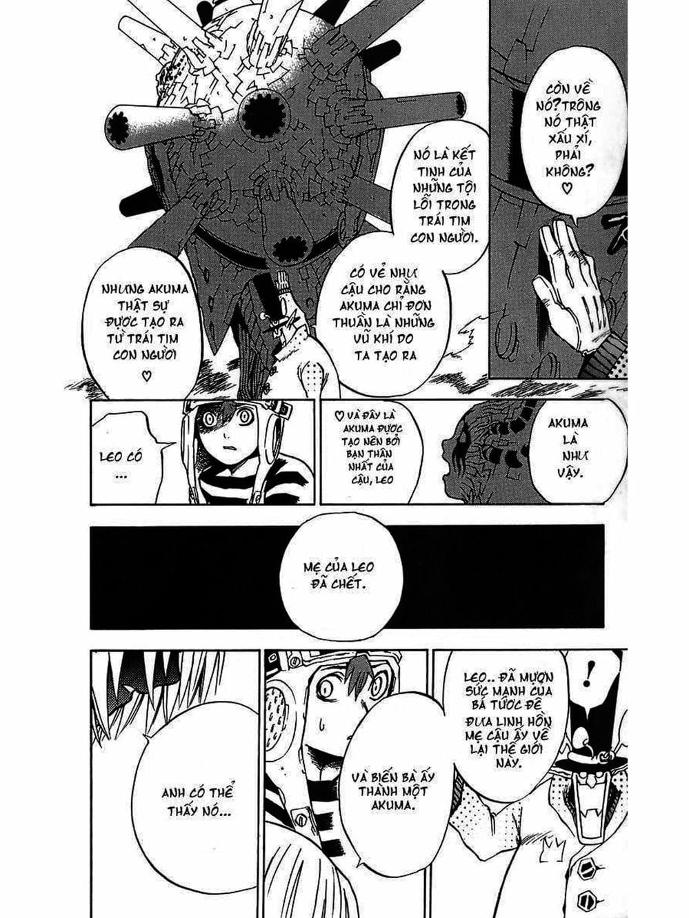 Truyện Tranh Quái Vật Sinh Ra Từ Linh Hồn Chết Chóc - D. Gray-Man trang 8