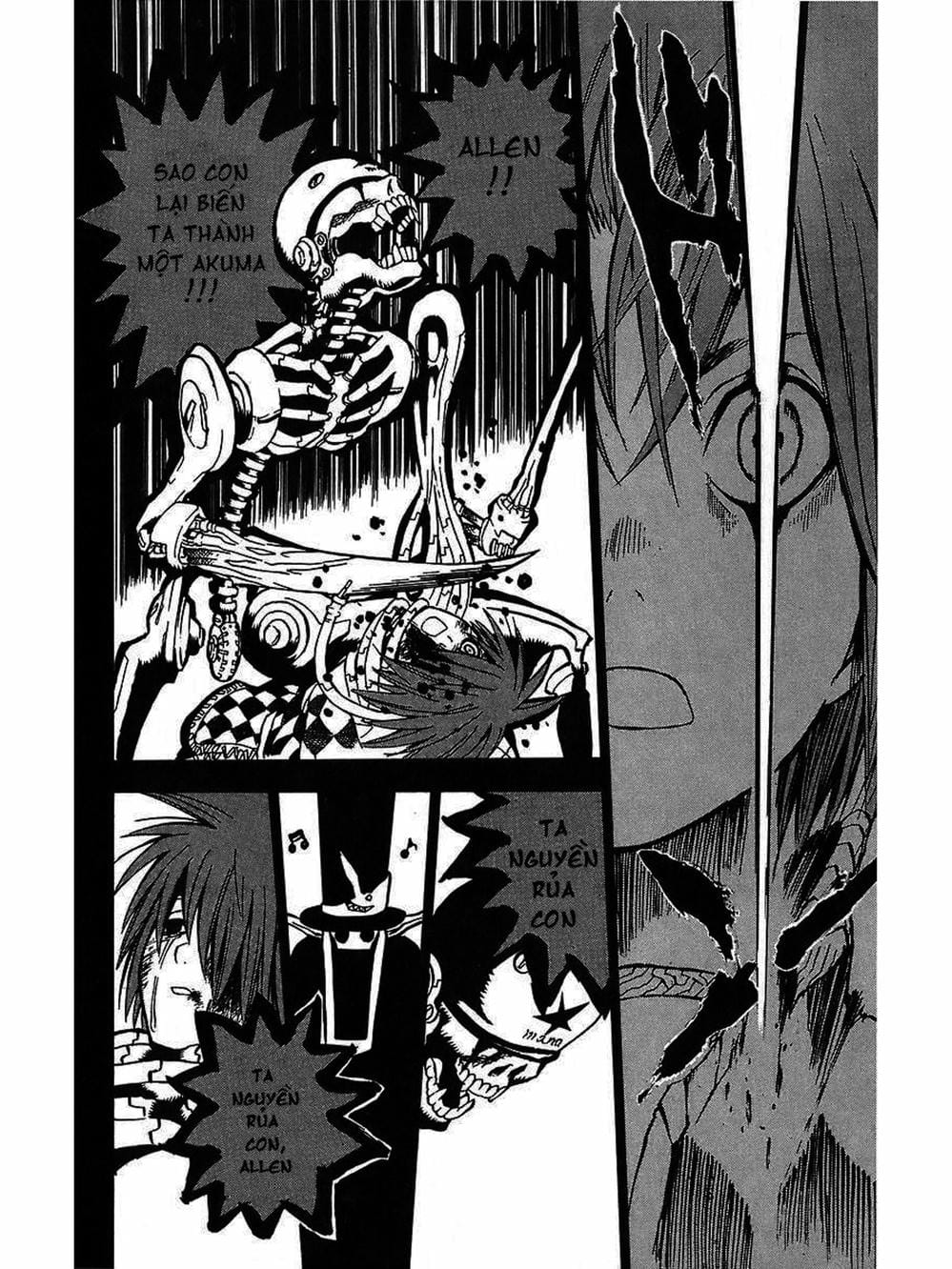 Truyện Tranh Quái Vật Sinh Ra Từ Linh Hồn Chết Chóc - D. Gray-Man trang 8