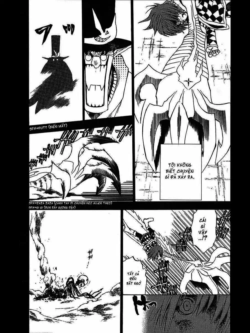 Truyện Tranh Quái Vật Sinh Ra Từ Linh Hồn Chết Chóc - D. Gray-Man trang 8