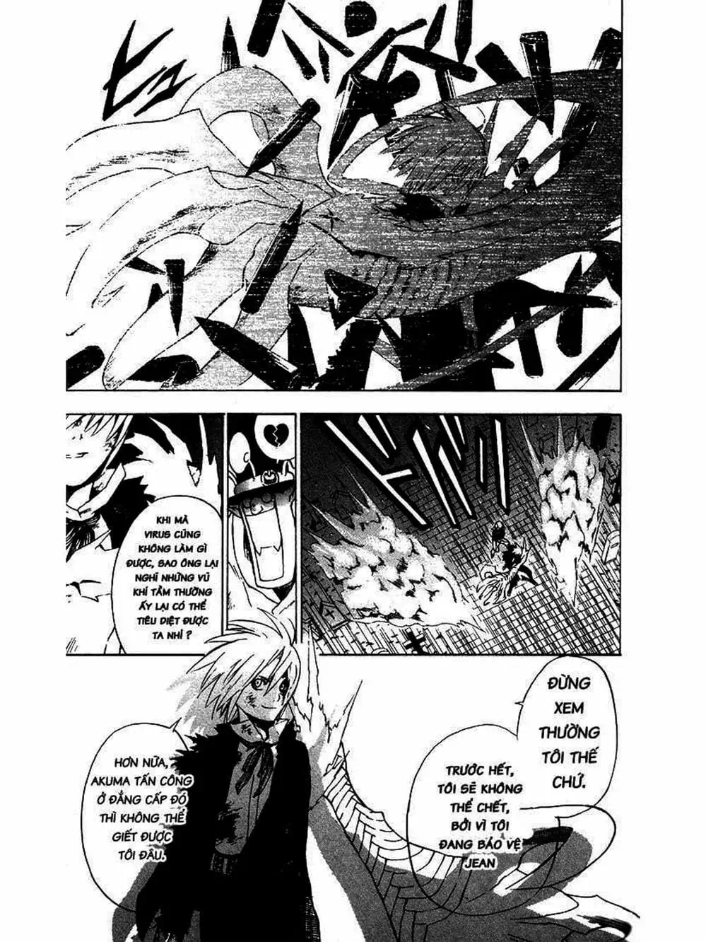 Truyện Tranh Quái Vật Sinh Ra Từ Linh Hồn Chết Chóc - D. Gray-Man trang 8