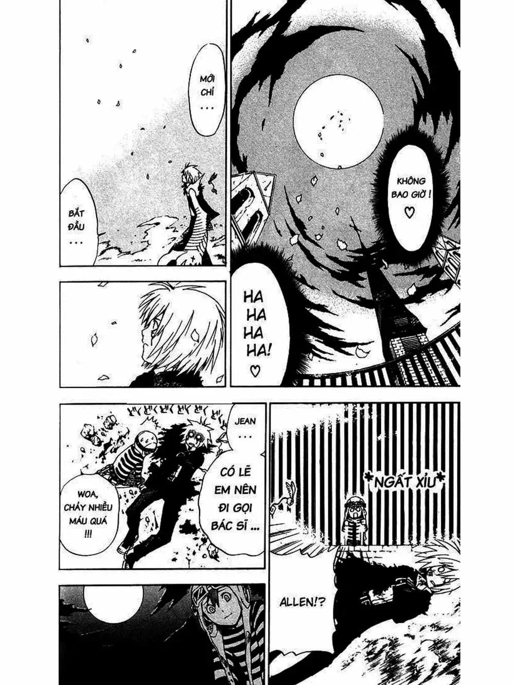 Truyện Tranh Quái Vật Sinh Ra Từ Linh Hồn Chết Chóc - D. Gray-Man trang 8