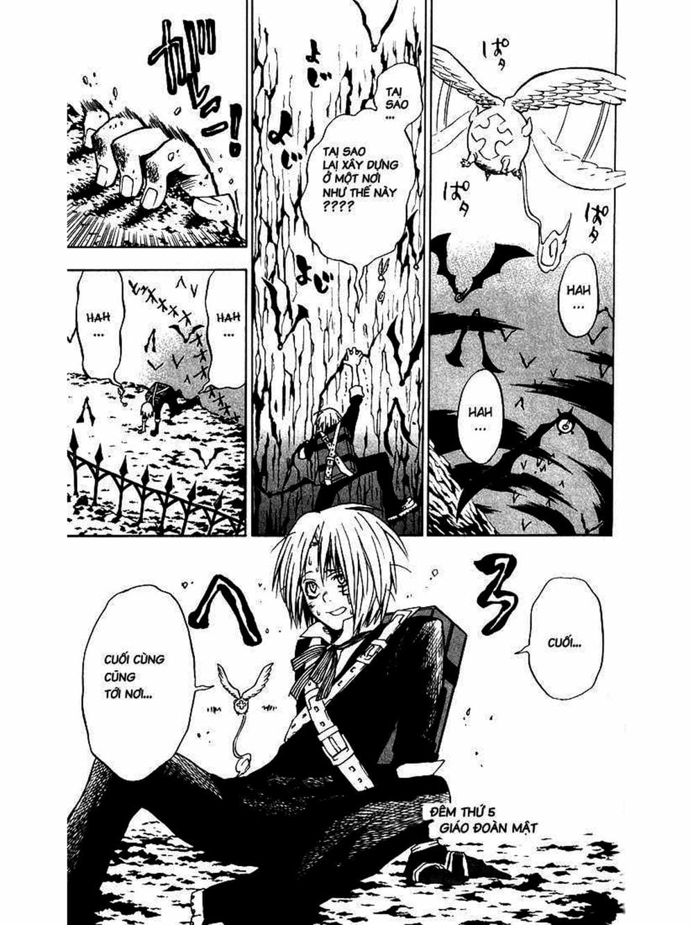 Truyện Tranh Quái Vật Sinh Ra Từ Linh Hồn Chết Chóc - D. Gray-Man trang 8