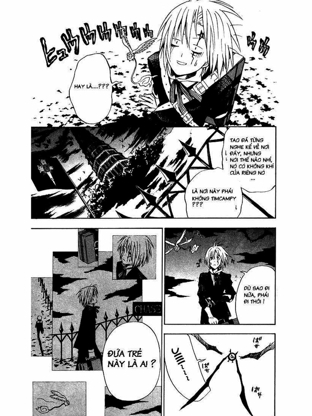 Truyện Tranh Quái Vật Sinh Ra Từ Linh Hồn Chết Chóc - D. Gray-Man trang 8