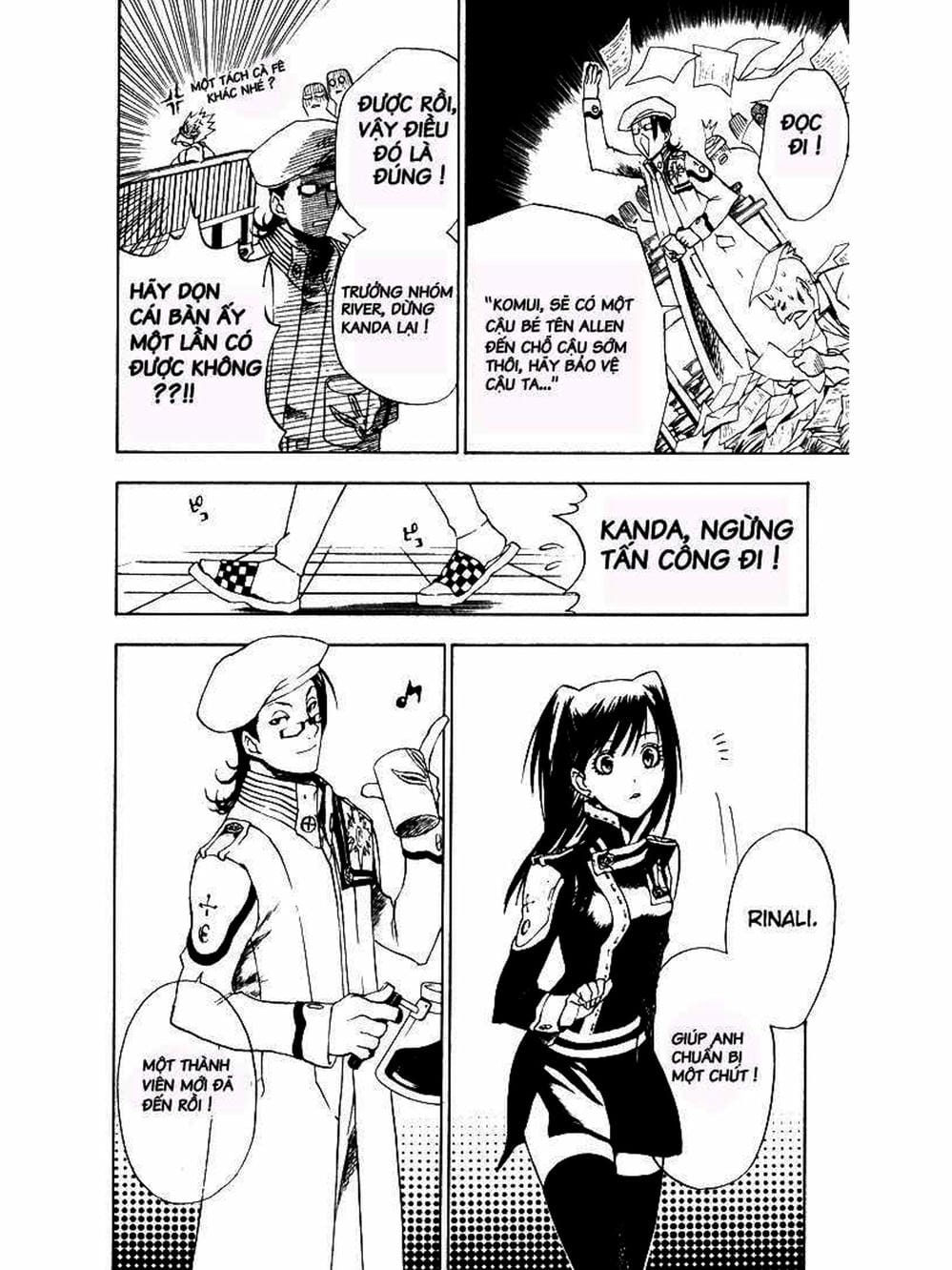 Truyện Tranh Quái Vật Sinh Ra Từ Linh Hồn Chết Chóc - D. Gray-Man trang 8