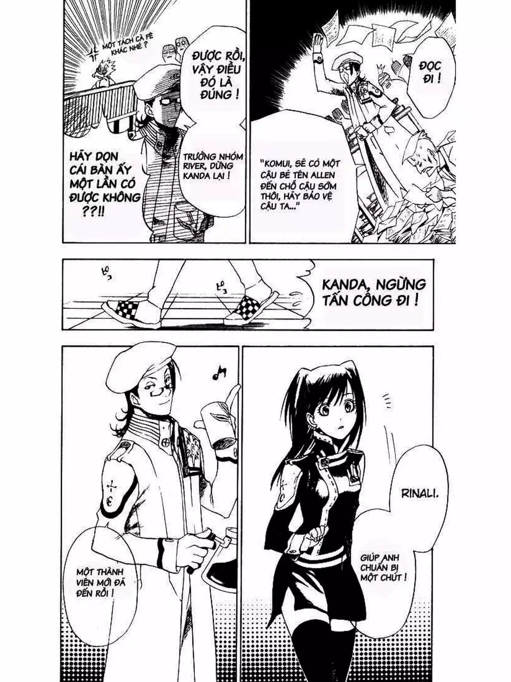 Truyện Tranh Quái Vật Sinh Ra Từ Linh Hồn Chết Chóc - D. Gray-Man trang 8