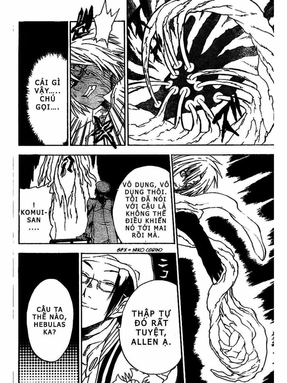 Truyện Tranh Quái Vật Sinh Ra Từ Linh Hồn Chết Chóc - D. Gray-Man trang 8