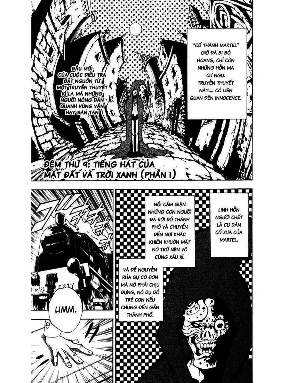 Truyện Tranh Quái Vật Sinh Ra Từ Linh Hồn Chết Chóc - D. Gray-Man trang 8