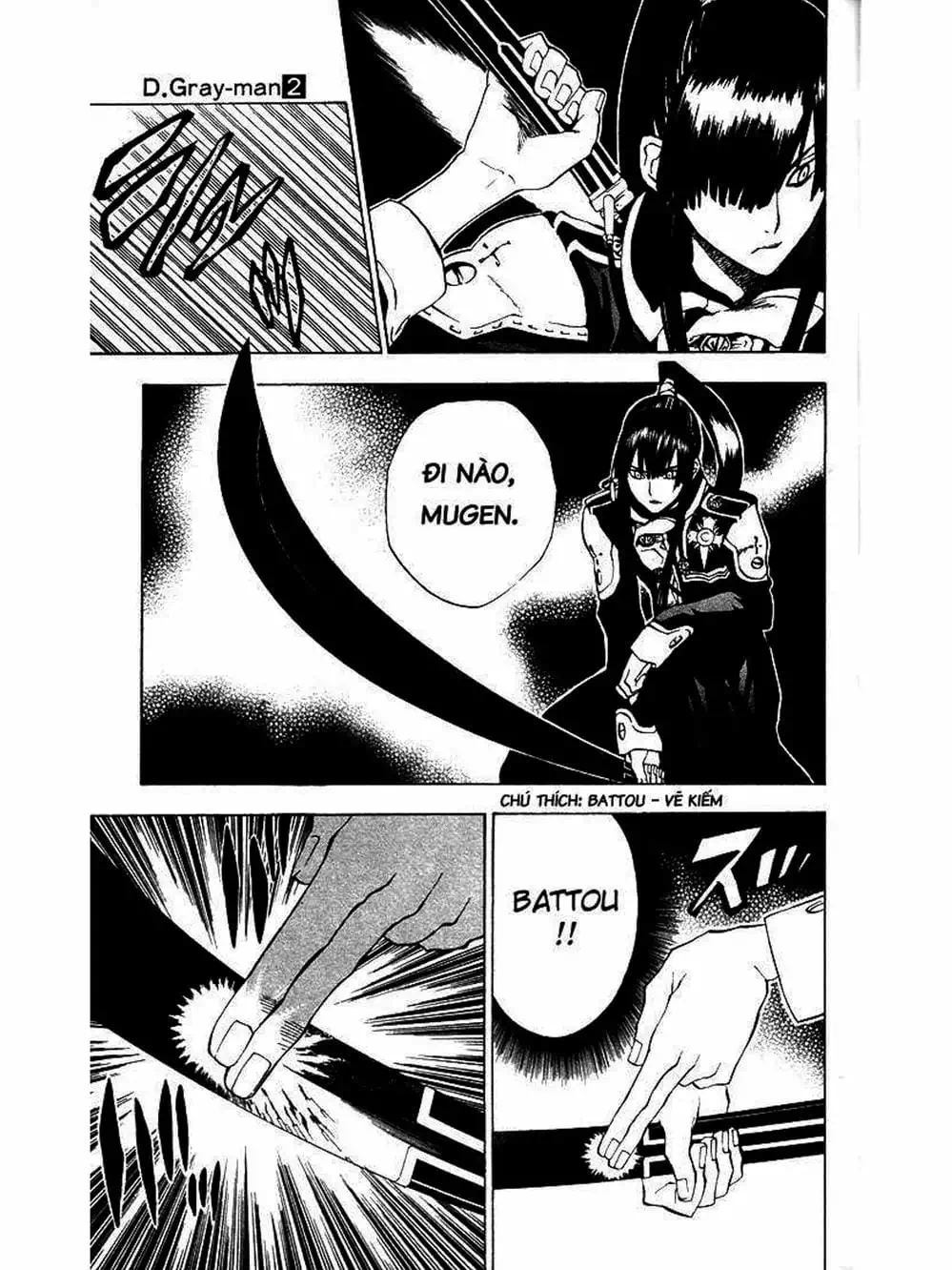 Truyện Tranh Quái Vật Sinh Ra Từ Linh Hồn Chết Chóc - D. Gray-Man trang 8