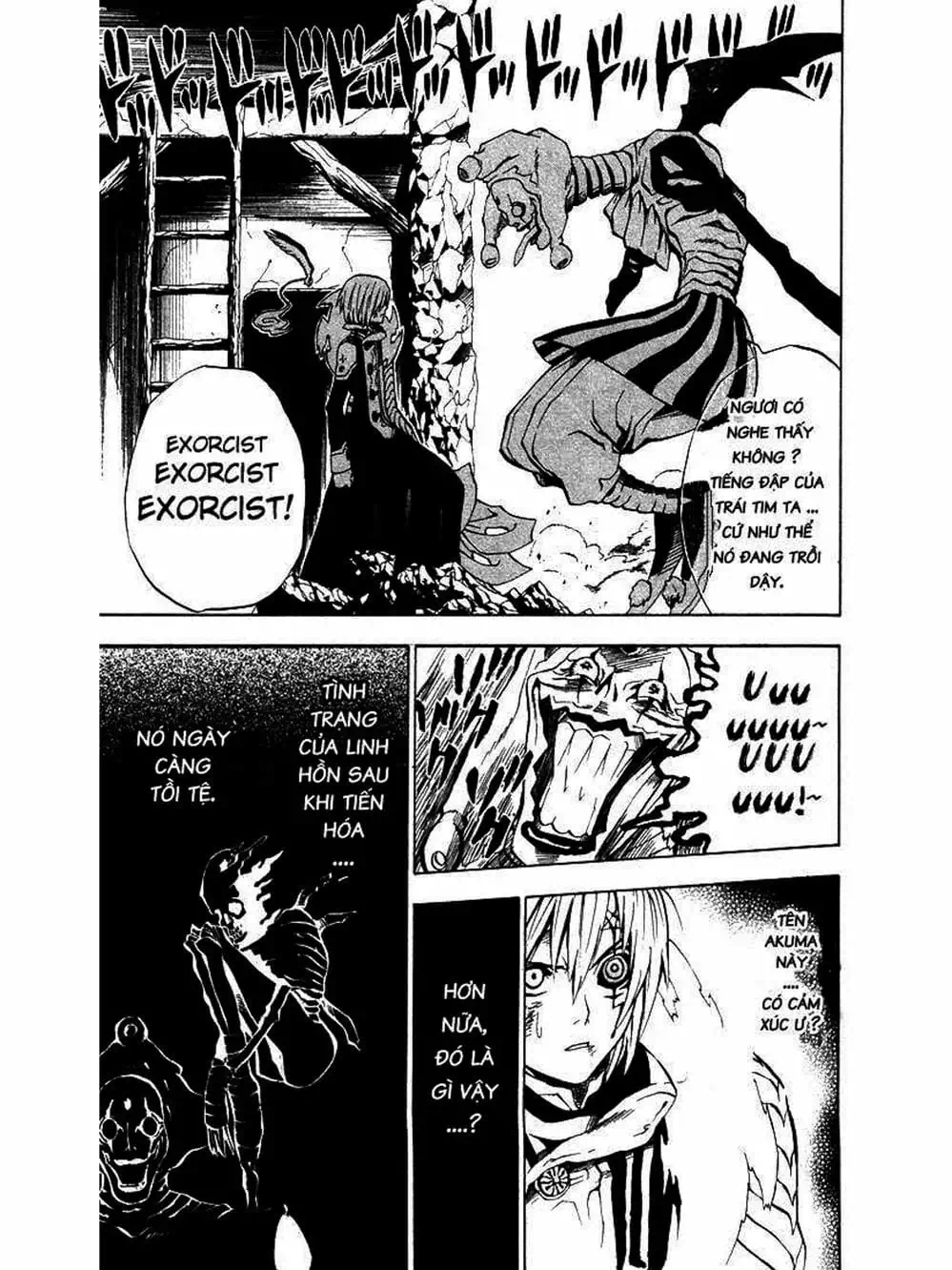 Truyện Tranh Quái Vật Sinh Ra Từ Linh Hồn Chết Chóc - D. Gray-Man trang 8