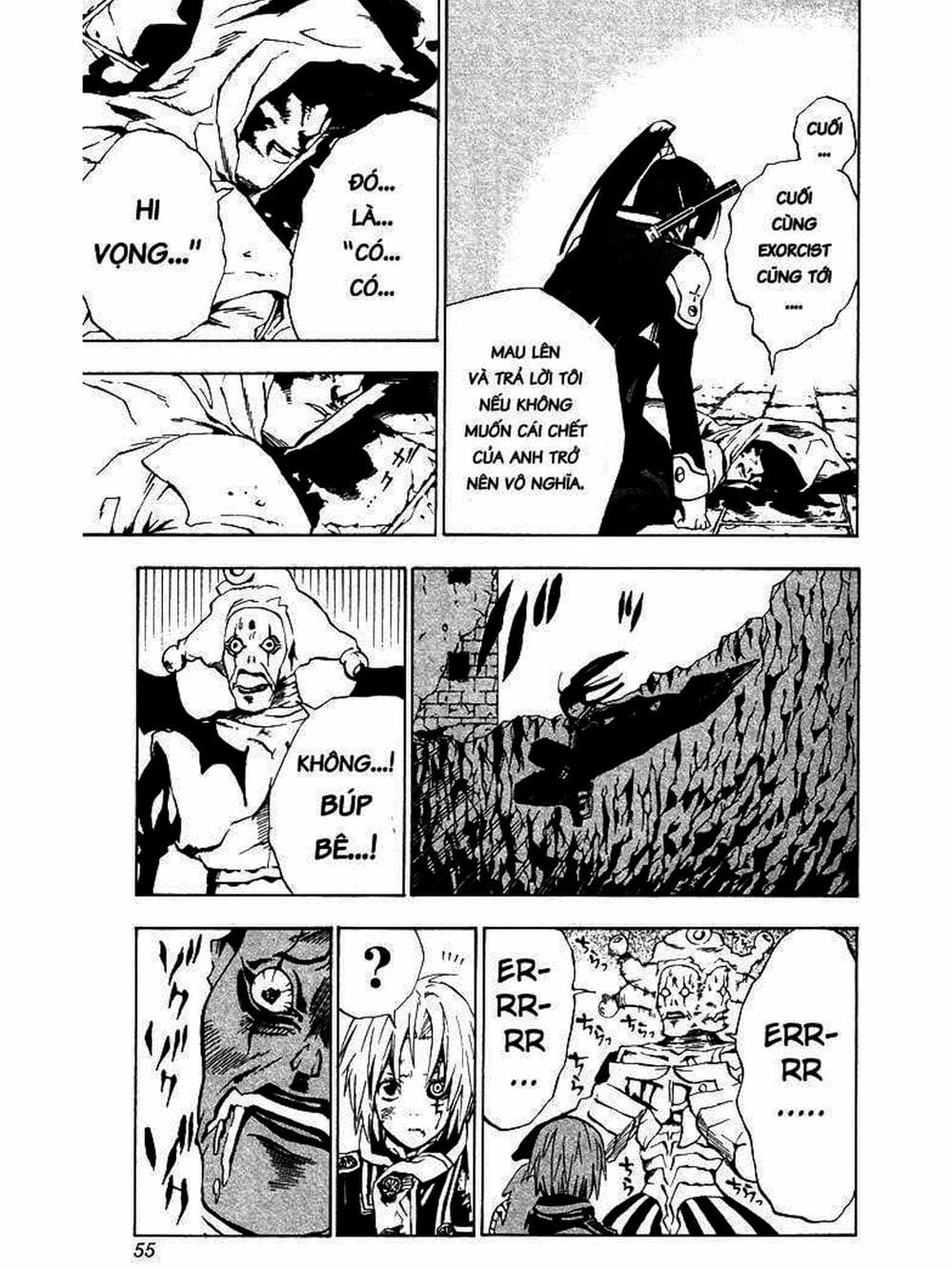 Truyện Tranh Quái Vật Sinh Ra Từ Linh Hồn Chết Chóc - D. Gray-Man trang 8