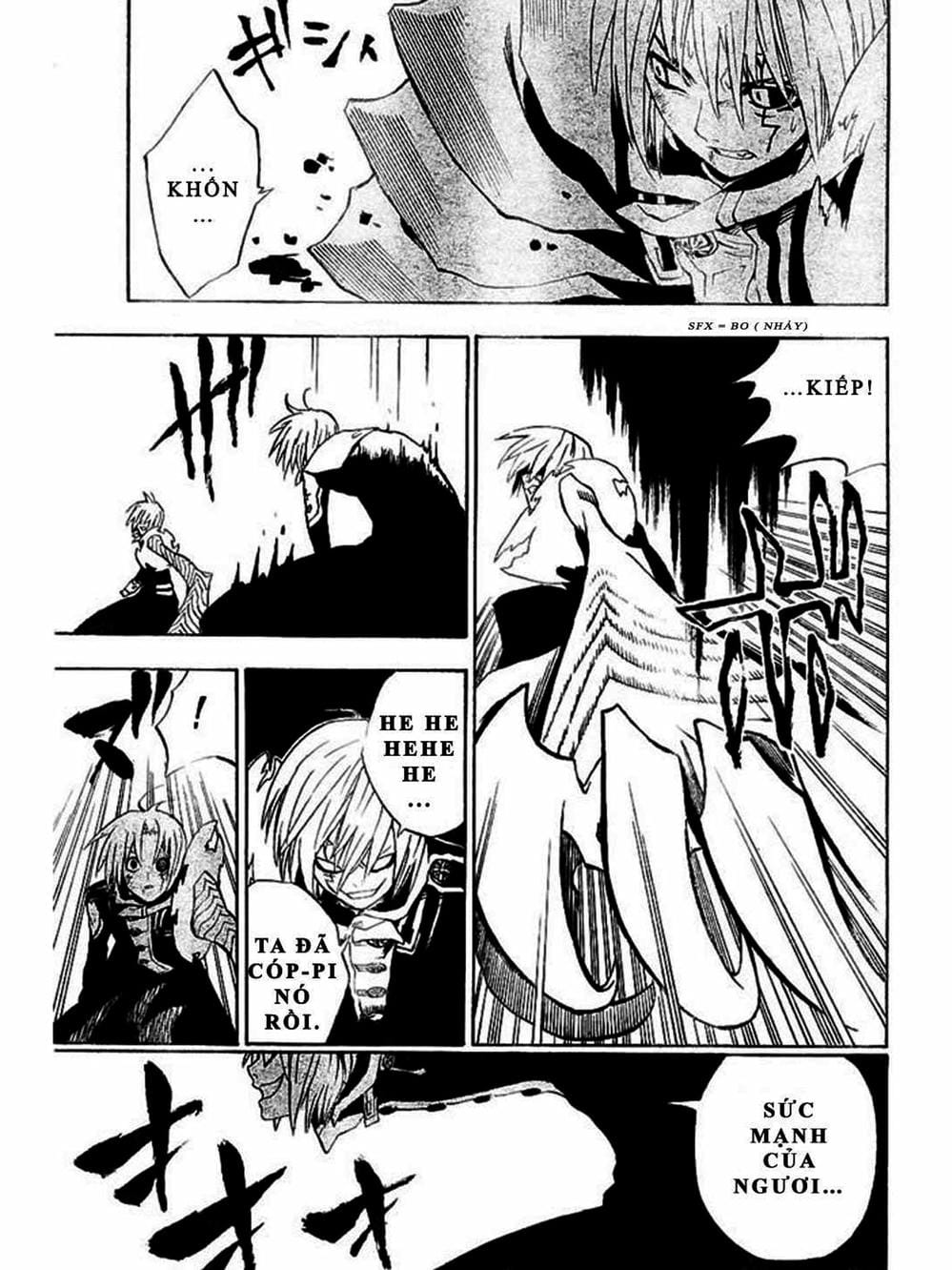 Truyện Tranh Quái Vật Sinh Ra Từ Linh Hồn Chết Chóc - D. Gray-Man trang 8