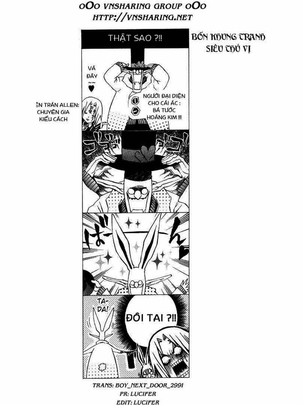 Truyện Tranh Quái Vật Sinh Ra Từ Linh Hồn Chết Chóc - D. Gray-Man trang 8