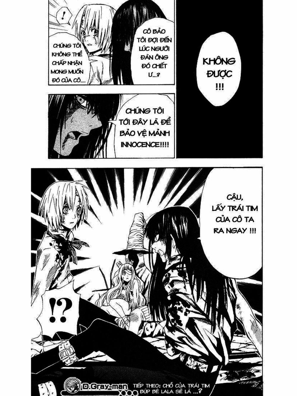 Truyện Tranh Quái Vật Sinh Ra Từ Linh Hồn Chết Chóc - D. Gray-Man trang 8