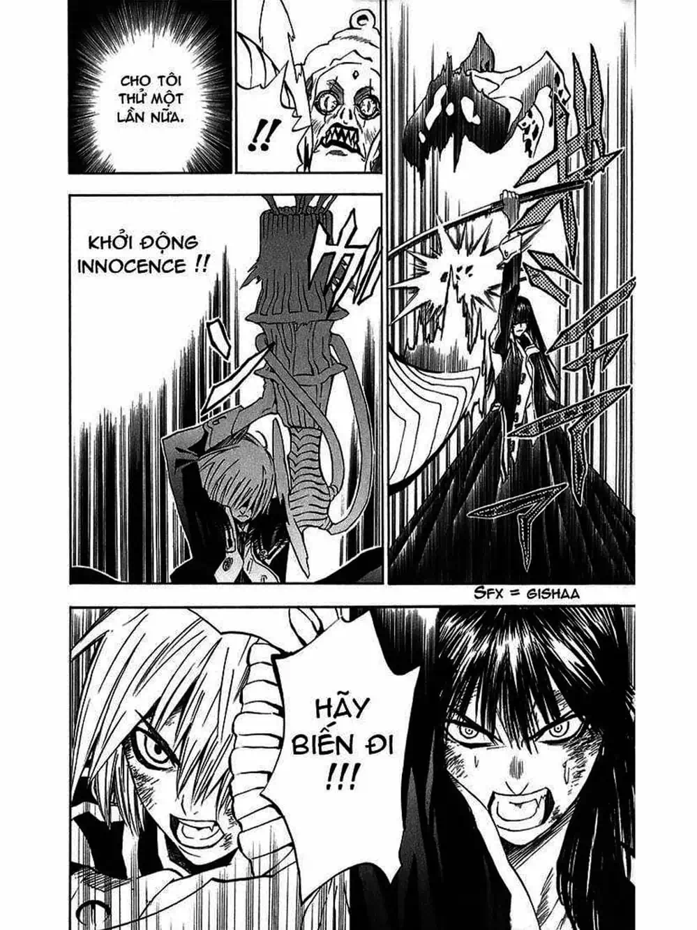 Truyện Tranh Quái Vật Sinh Ra Từ Linh Hồn Chết Chóc - D. Gray-Man trang 8