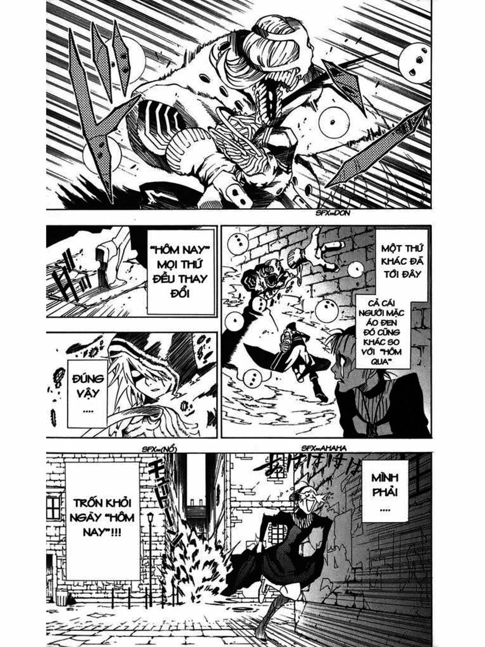 Truyện Tranh Quái Vật Sinh Ra Từ Linh Hồn Chết Chóc - D. Gray-Man trang 8