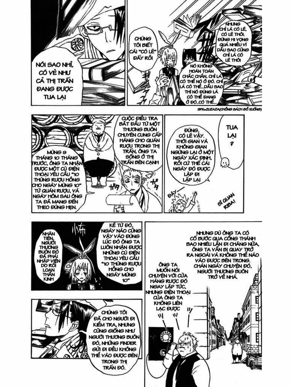 Truyện Tranh Quái Vật Sinh Ra Từ Linh Hồn Chết Chóc - D. Gray-Man trang 8